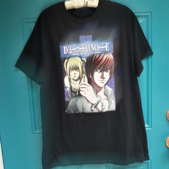 Graphic Tee Shirt Anime Art tshirt Cotton Japan series Death Note Size L Large - Picture 4 of 8